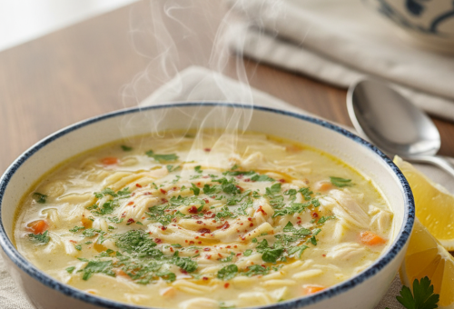 Pratik Tavuklu Sebze Çorbası