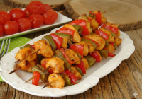 Fırında Tavuk Şiş