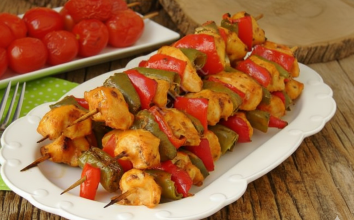 Fırında Tavuk Şiş