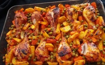 FIRINDA SEBZELİ TAVUK 